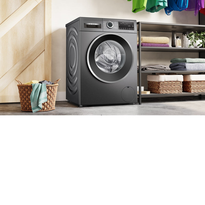 BOSCH WNG254R1GB,Bosch AirWash+ Washer Dryer Washer 2 In 1