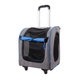 Ibiyaya New Liso Backpack Parallel Transport Pet Trolley - Slate Sapphire