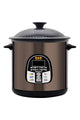 Imperial Pot GBC-125X Imperial Pot®Black Crystal Ceramic Cooker