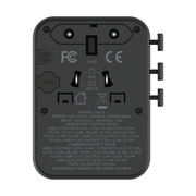 Momax 1-World2 70W 5-插口雙AC旅行充電插座 UA22UK