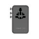 Momax 1-World2 100W 4-Port USB-C Dual AC Travel Adaptor UA23UK