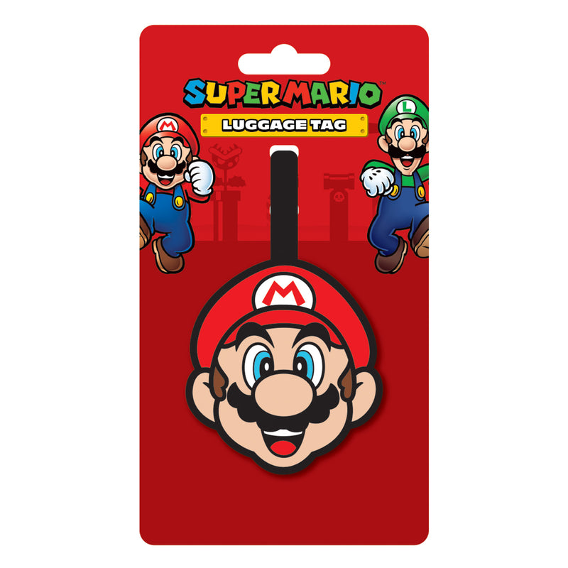 NINTENDO 任天堂 Mario 瑪利歐多功能行李吊牌
