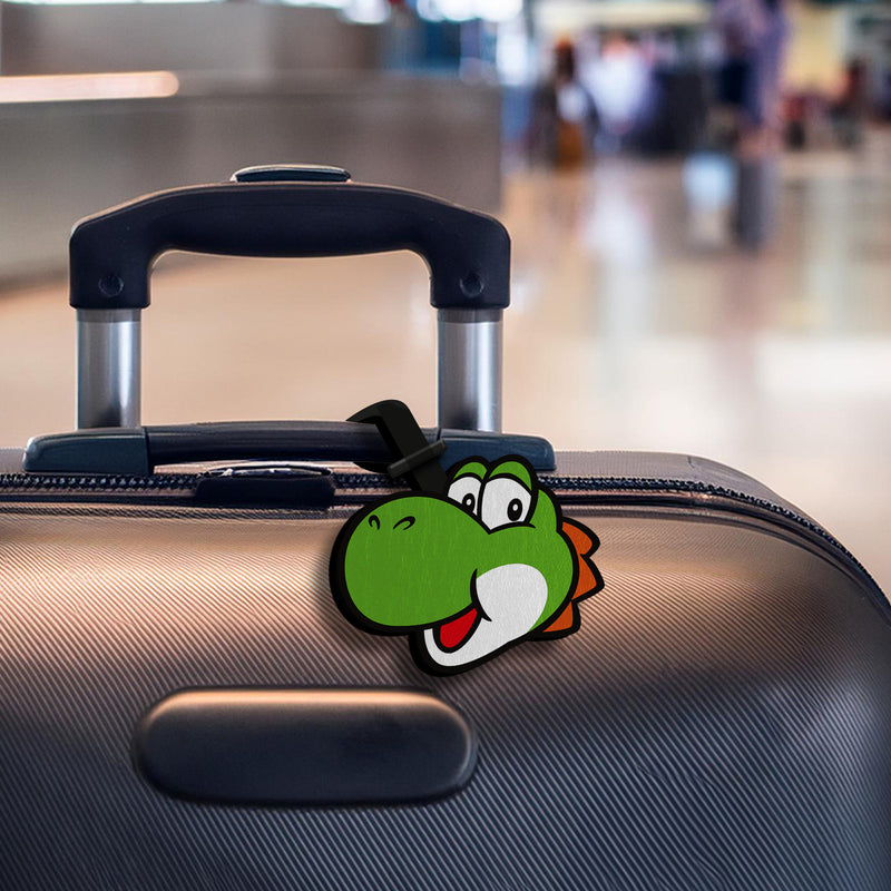 NINTENDO 任天堂 Mario 瑪利歐多功能行李吊牌 Yoshi
