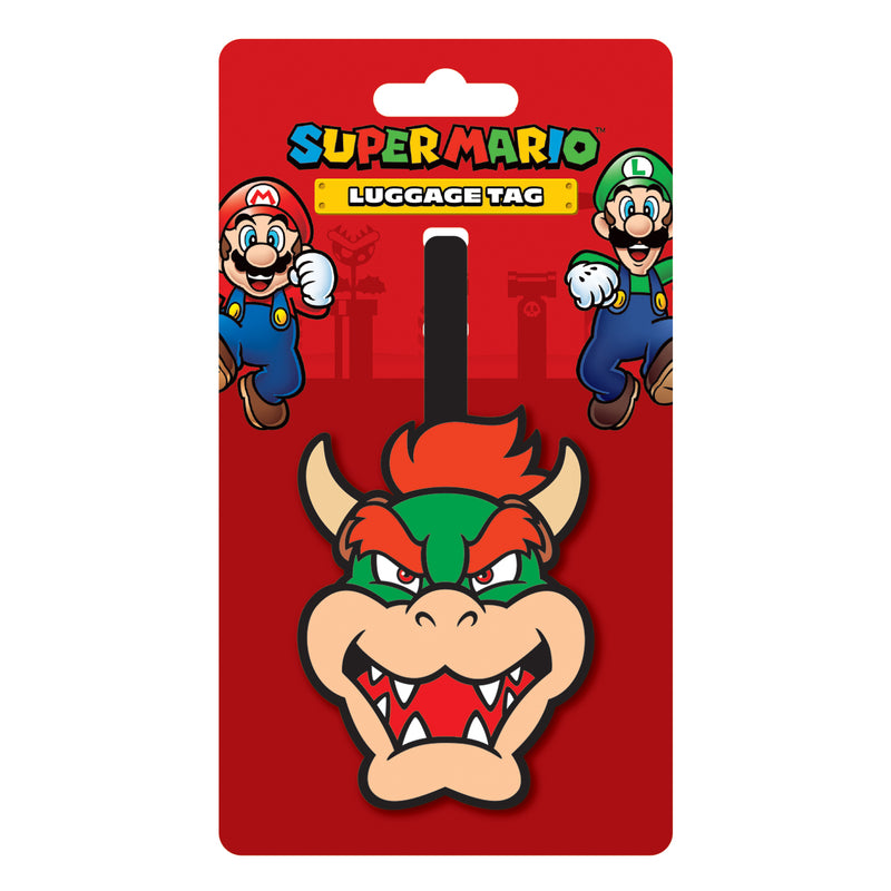 NINTENDO 任天堂 瑪利歐多功能行李吊牌 庫巴 Bowser