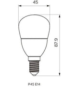 PHILIPS LED Bulb 6.5W E14 6500K