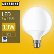 Sunshine LED Bulb G95 13W B22 Daylight 6500K