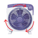 Proluxury PTF904012 12" Box Fan Fan