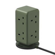 Momax 1-Charge Work Flow PD35W -Outlet Digital Display Power Tower with USB