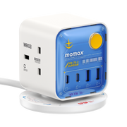 Momax 1-Charge Work Flow PD30W Outlet Power Cube with USB   Power Strip
