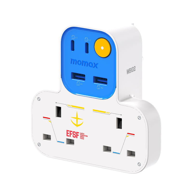 Momax 1-Charge Work Flow 25W 2A2C Power Strip