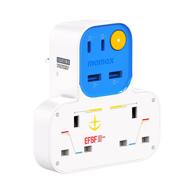 Momax 1-Charge Work Flow 25W 2A2C Power Strip