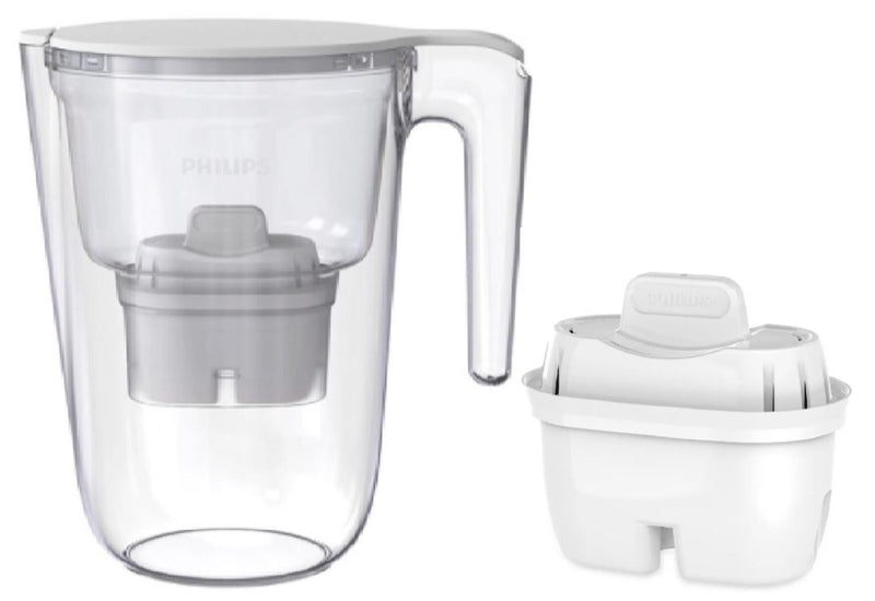 PHILIPS 飛利浦 Mirco Pure AWP2937WHT/97濾水壺連1個濾芯 AWP210 套裝