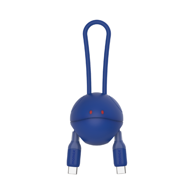 Momax Pinpop Haro Find My 全球定位器 With 1-Link Flow 0.2m USB-C充電線