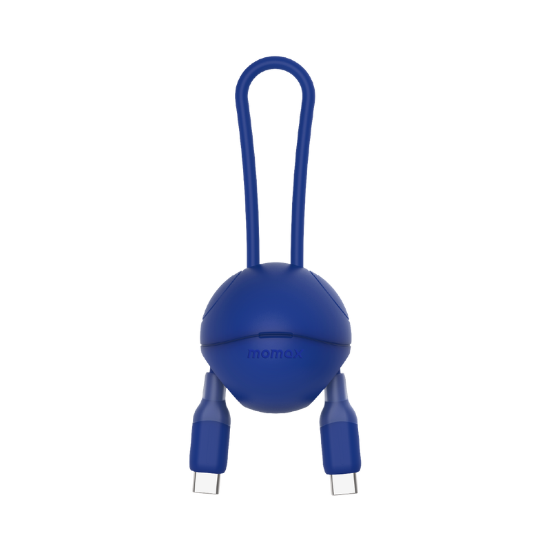 Momax Pinpop Haro Find My 全球定位器 With 1-Link Flow 0.2m USB-C充電線