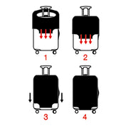 Travelmall Eco-friendly Luggage Protective Cover M