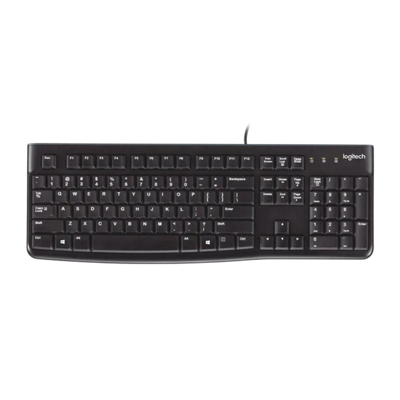 LOGITECH 羅技 K120 有線鍵盤 (英文版)
