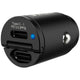 VERBATIM 2端口45W Type C PD 3.0迷你車用充電器  #66883