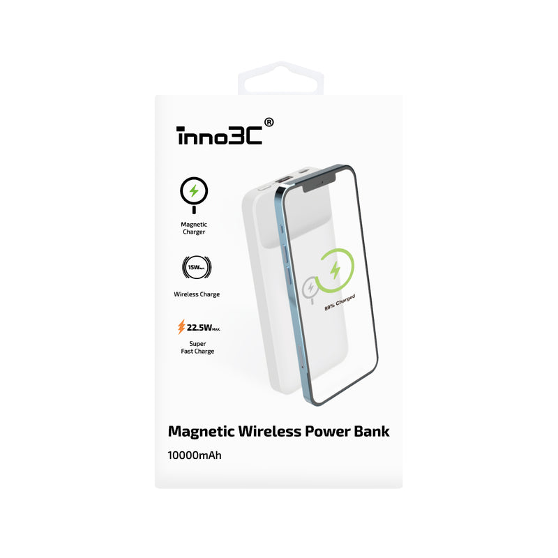 inno3C i-MQ10 10000mAh Magnetic Wireless Power Bank