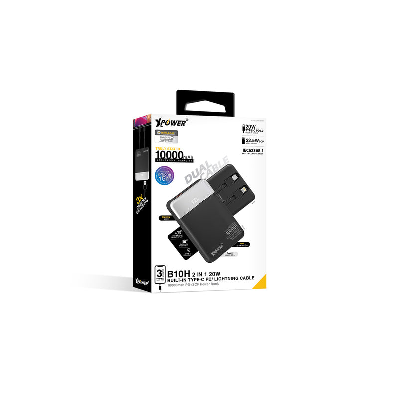 XPOWER B10H 10000mAh Power Bank