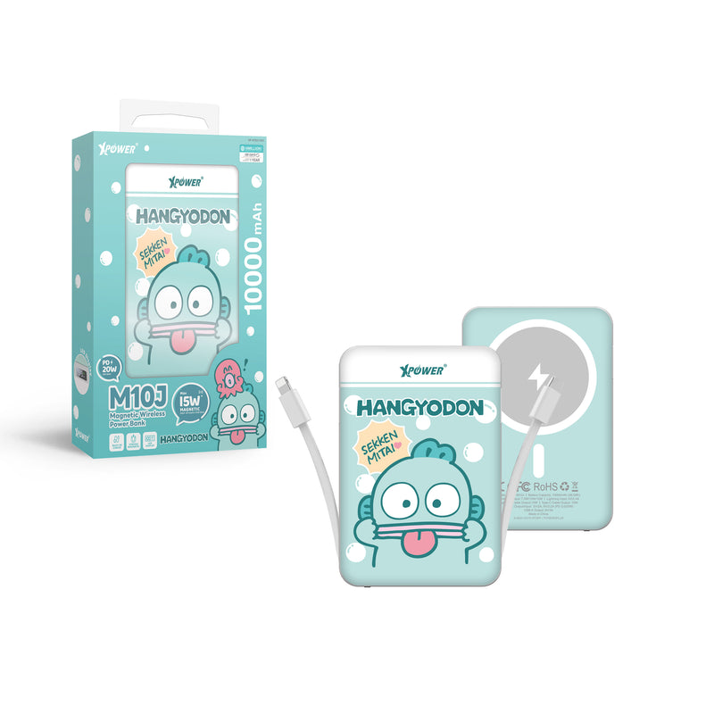 XPOWER x Sanrio HANGYODON水怪 M10J 10000mAh 移動電源