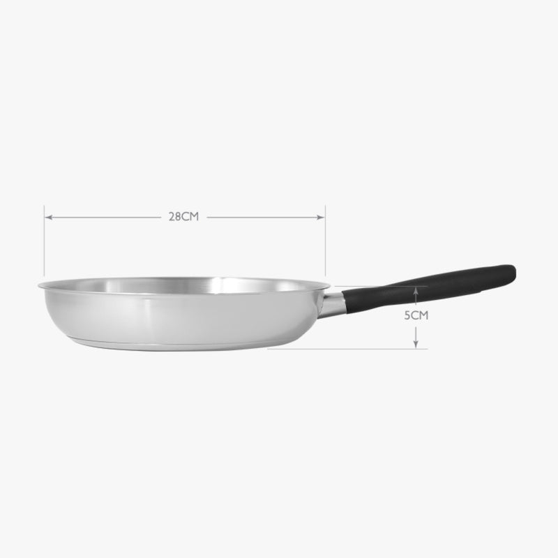 Meyer 28Cm Stainless Steel Frypan
