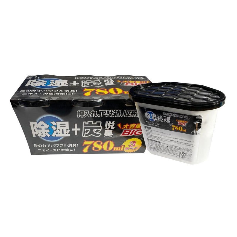 OTHERS 其他 3個裝吸濕盒 780ml(竹炭)