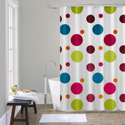 SOKO FQ-H010 Polyester Shower Curtain 180cm x 180cm (H) (Random colour)