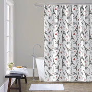 SOKO FQ-H010 Polyester Shower Curtain 180cm x 180cm (H) (Random colour)