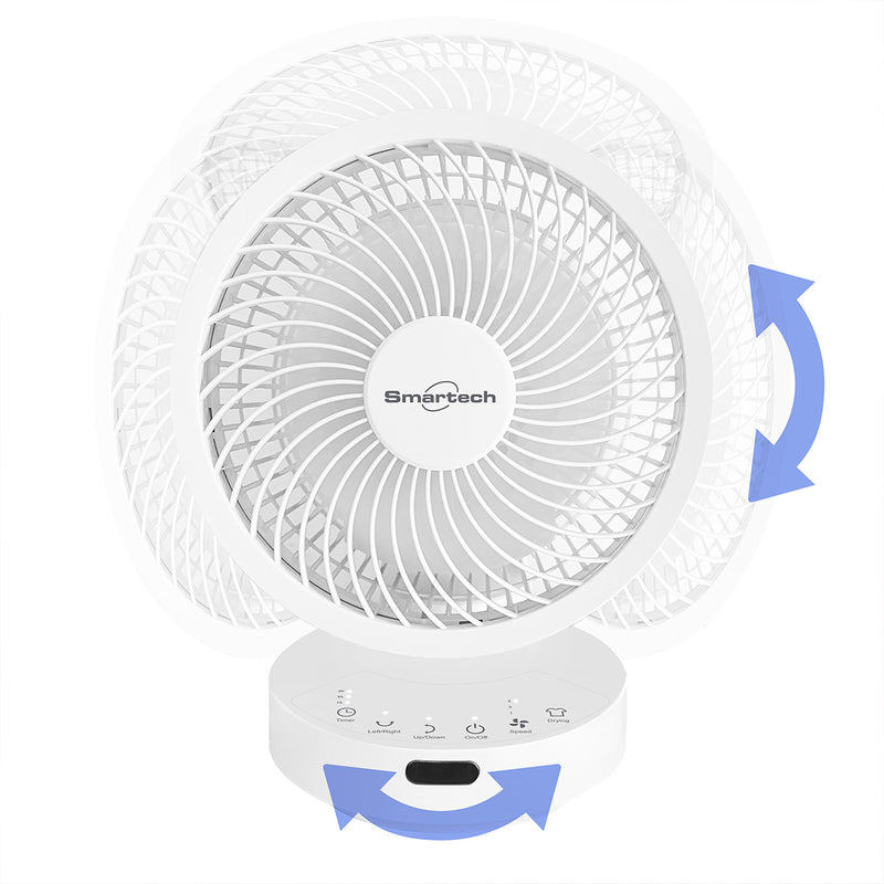 SMARTECH SF-8908 “Eco Wind” 智能3D搖擺循環 風扇
