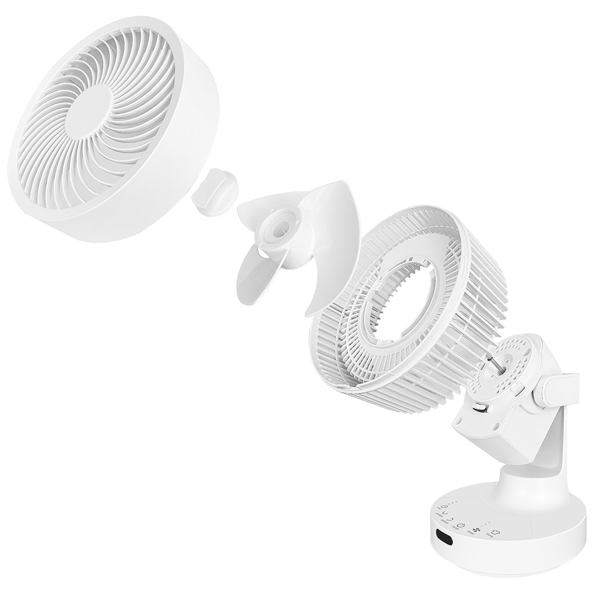 SMARTECH SF-8908 “Eco Wind” 智能3D搖擺循環 風扇 – ElecBoy 電器幫