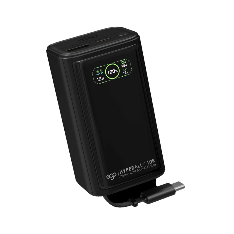 ego HA10 10000mAh 45W 內置線行動電源