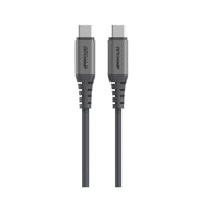 First Champion USB2.0 Type-C to Type-C Cable, 100W, Nylon Braided 30cm