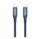 First Champion USB 3.2 Gen 1 Type-C 至 Type-C Cable, 100W, 尼龍編織 200cm