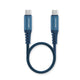 First Champion USB 2.0 Type-C 至 Type-C Cable, 100W, 尼龍編織 30cm