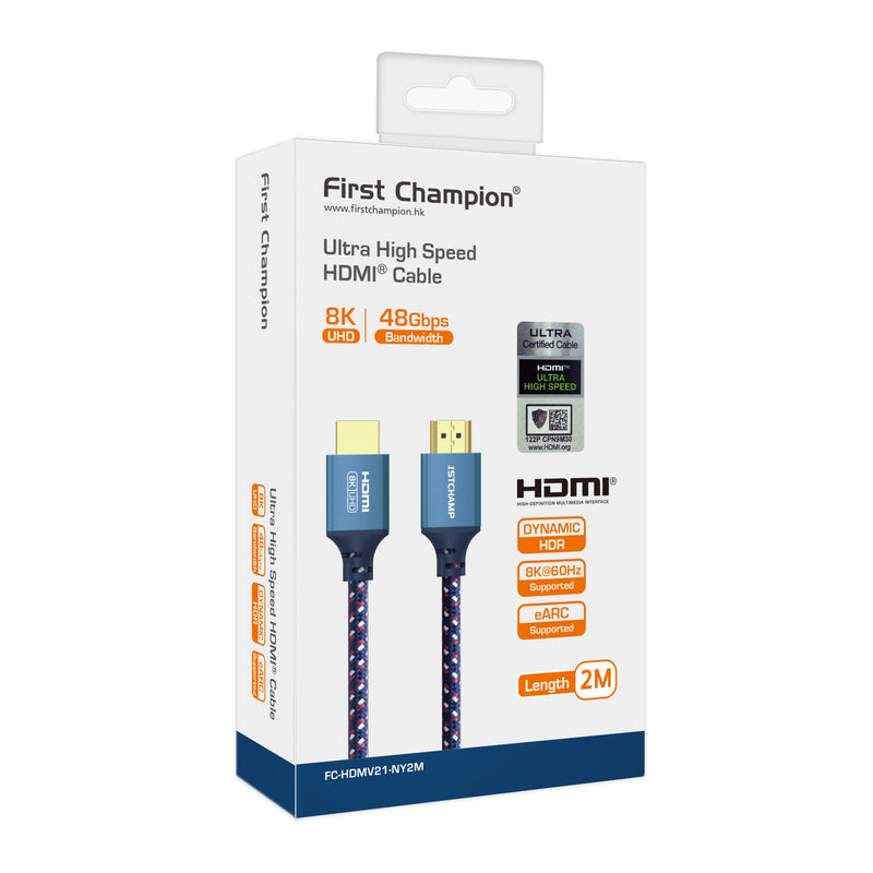 First Champion HDMI 超高速連接線 200cm