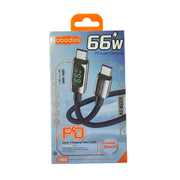 OTHERS AS-DS372 Intelligent Display PD 66W Type-C to Type-C Super Charging Data Cable