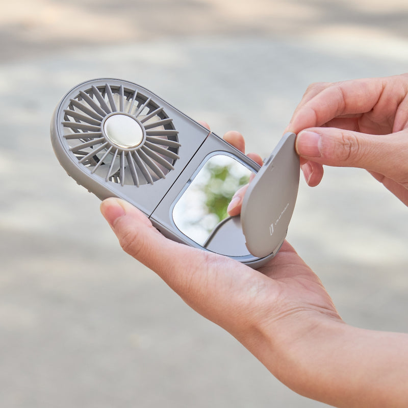 Life on Product LCAF020 Slim Fan with LED Mirror