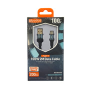 OTHERS AS-DS332C 100W USB-A to USB-C Fast Charging Data Cable (Length: 2M)