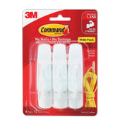Command Medium Utility Hooks Value Pack, Holds 3 lb (17001VP)