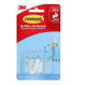 Command Small Clear Hooks, Holds 1 lb (17092CLR)