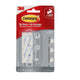 Command Clear Cord Clips - 4pcs (17017CLR)