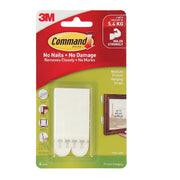 Command Medium White Picture Hanging Strips, Holds 5.4 kg (17201)