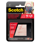 SCOTCH Clear Extreme Fastener 2 pairs - 1