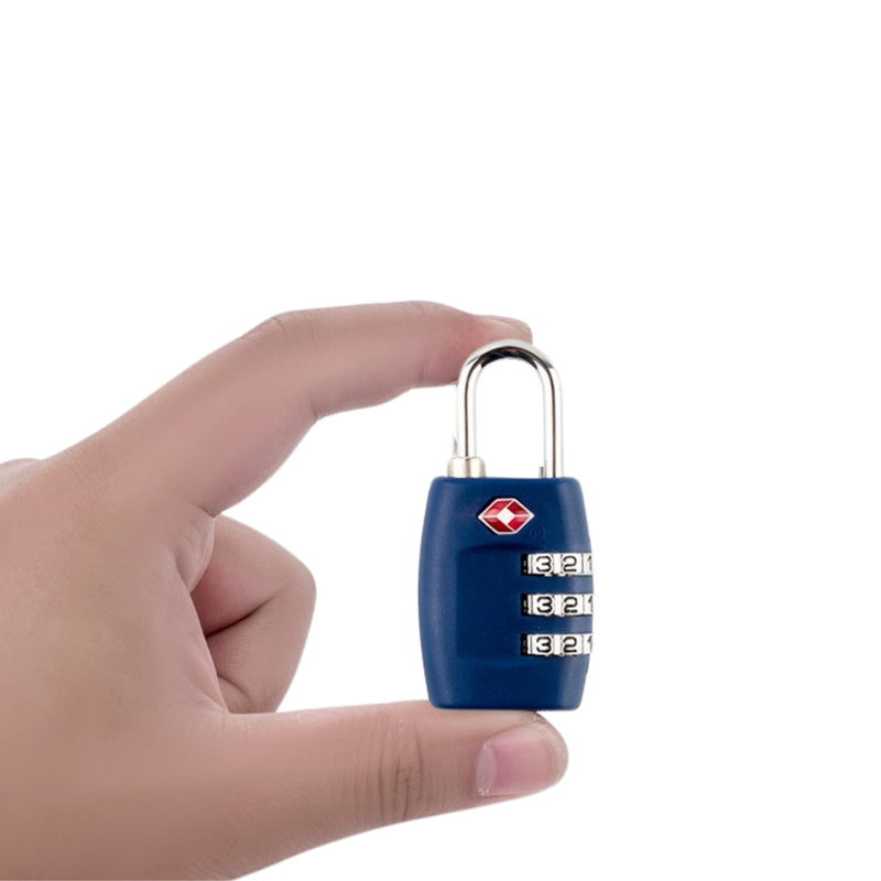 Mobilesteri UK 3-Dial Combination Travel Lock