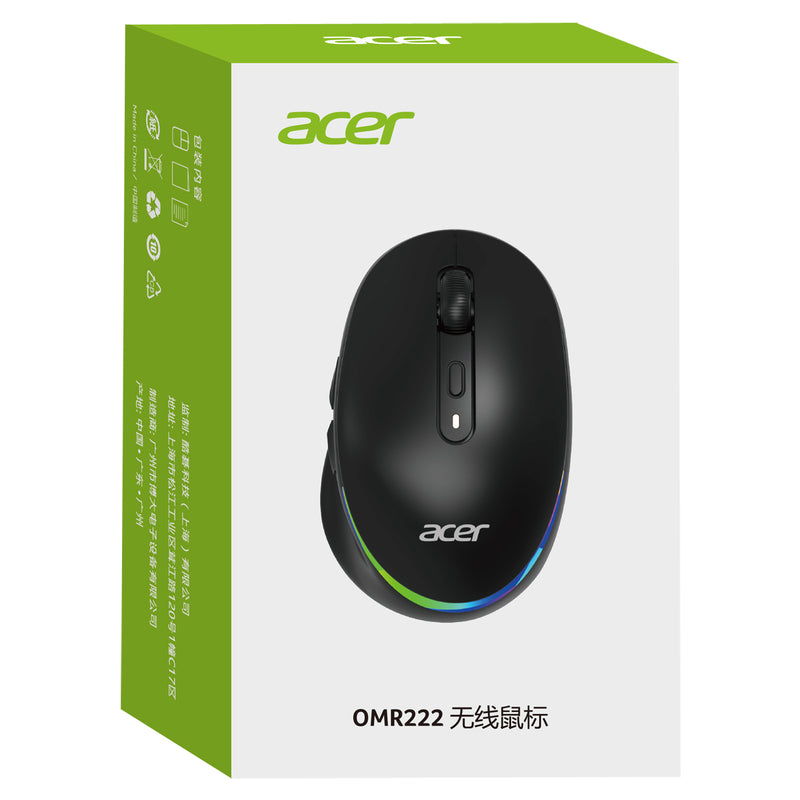 ACER OMR222 6-button Bluetooth 2.4G Wireless Gaming Mouse