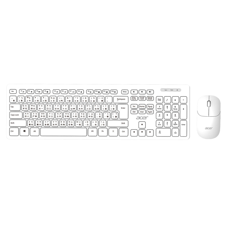 ACER OAK920  Bluetooth 2.4G Keyboard and Mouse Set