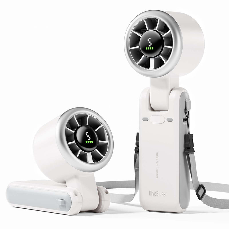 Diveblues Foldable Portable Turbo High Speed Fan 2.0