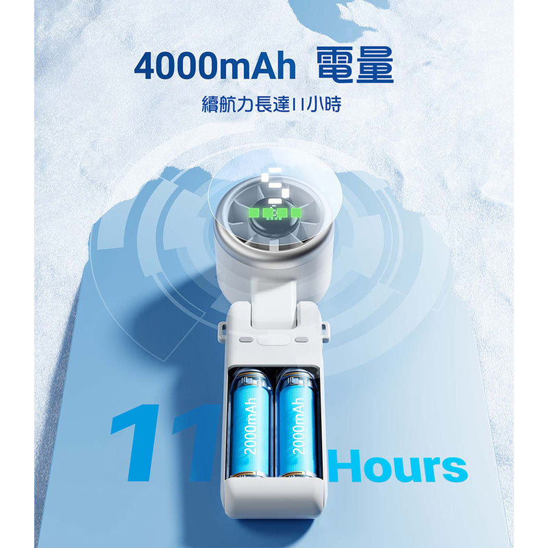 Diveblues Foldable Portable Turbo High Speed Fan 2.0