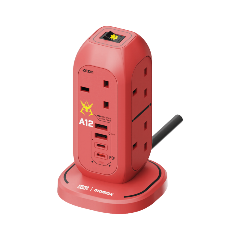 Momax ONEPLUG PD20W 2A2C 7位拖板 電源拖板