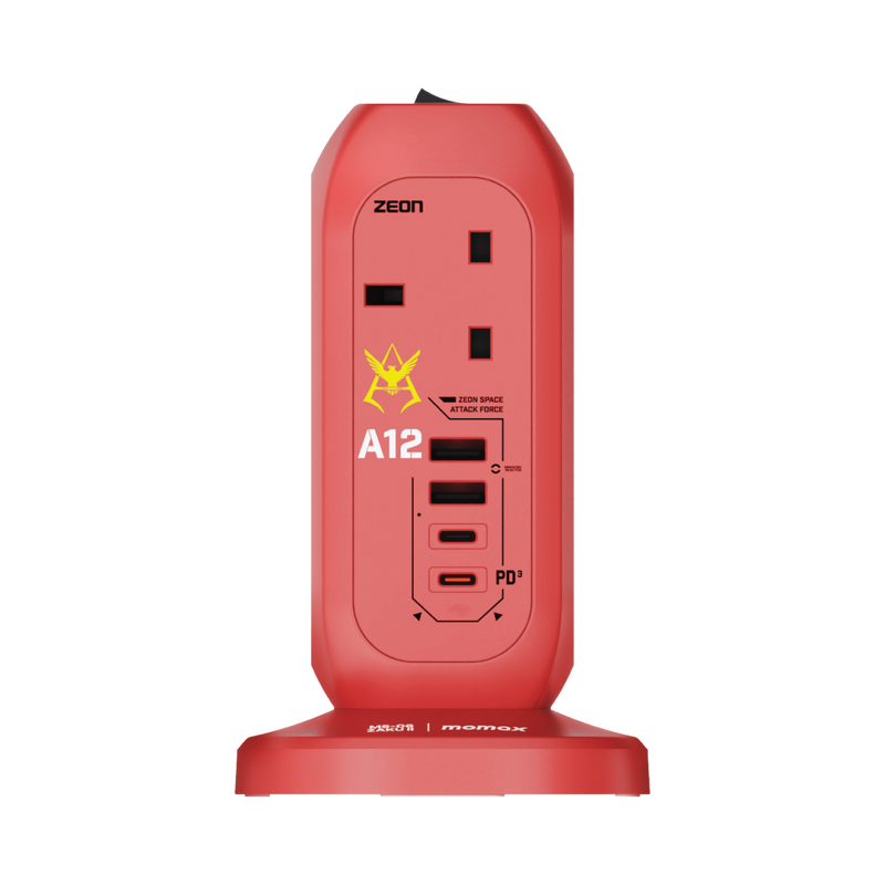 Momax ONEPLUG PD20W 2A2C 7位拖板 電源拖板